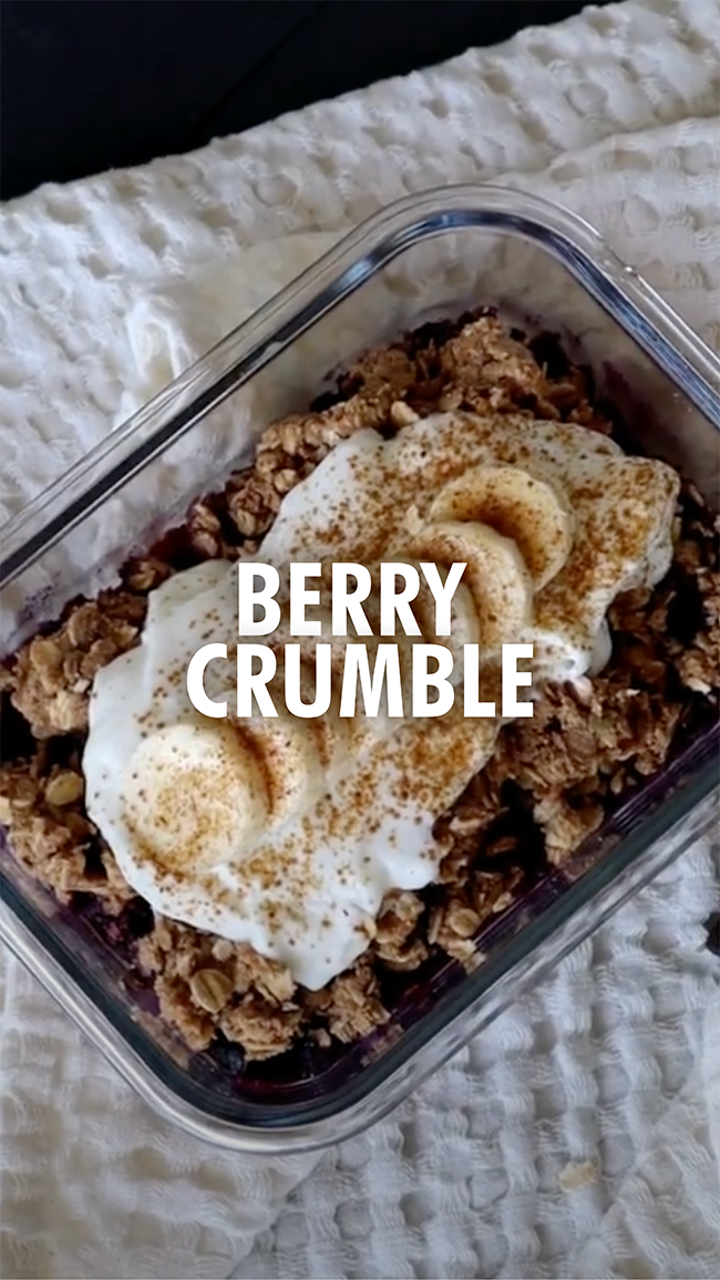 Berry Crumble Breakfast