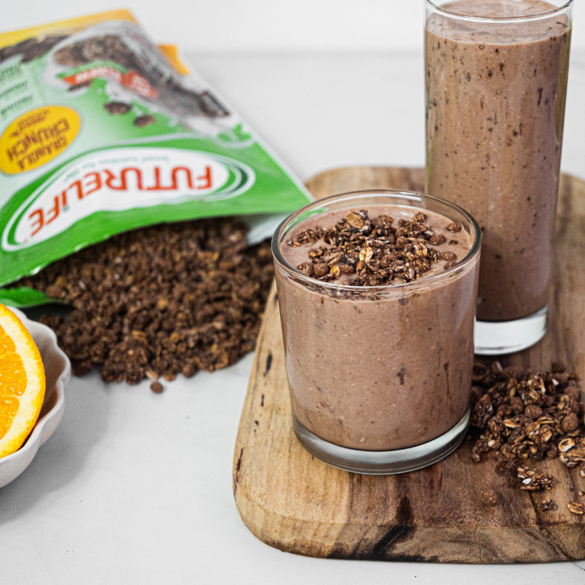 FUTURELIFE®️  CRUNCHY CHOCOLATE BANANA SMOOTHIE