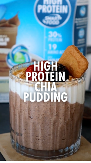 High Protein Blended Chia Pudding