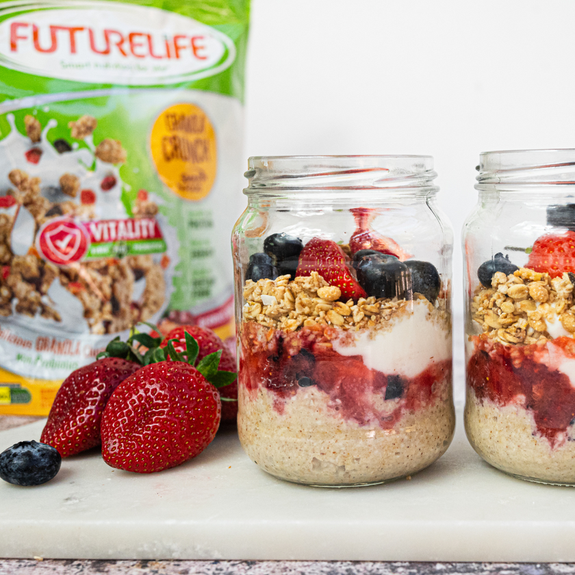 OVERNIGHT FUTURELIFE®️ BERRY SWIRL CRUNCH JARS