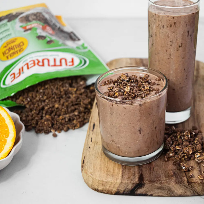FUTURELIFE®️ CRUNCHY CHOCOLATE BANANA SMOOTHIE