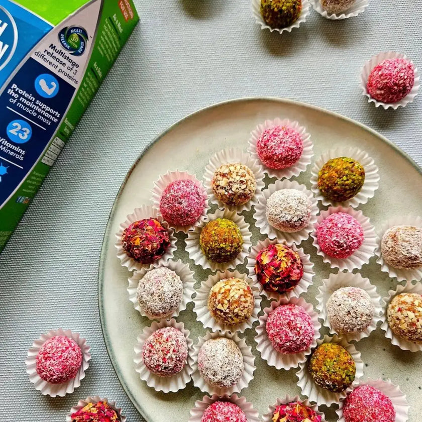 FUTURELIFE® VANILLA COCONUT & HONEY HIGH PROTEIN BALLS