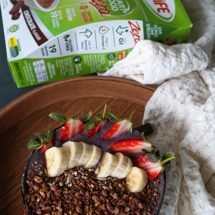 Zero Chocolate Smoothie Bowl