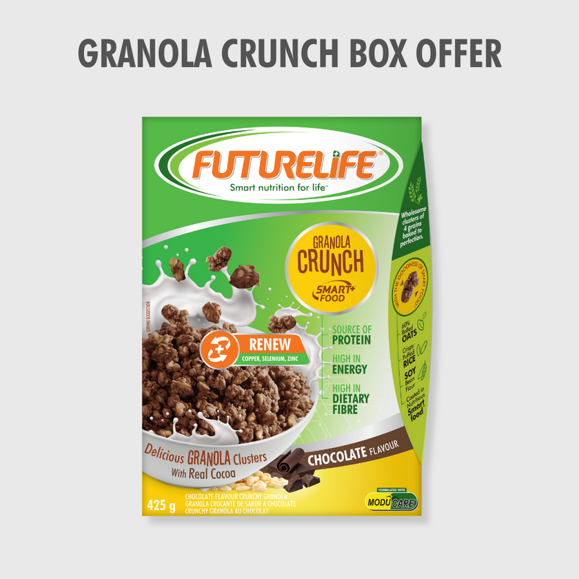 Granola Crunch Smart food™ - Chocolate Renew / 425g