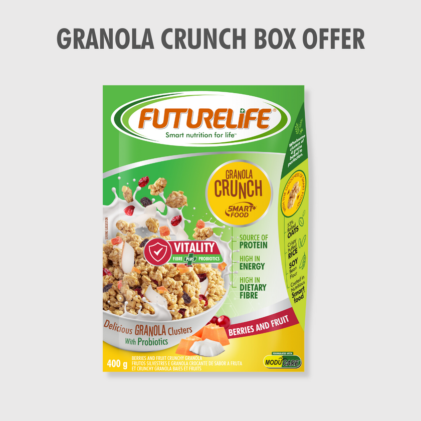 Granola Crunch Smart food™ - Berries Vitality / 400g