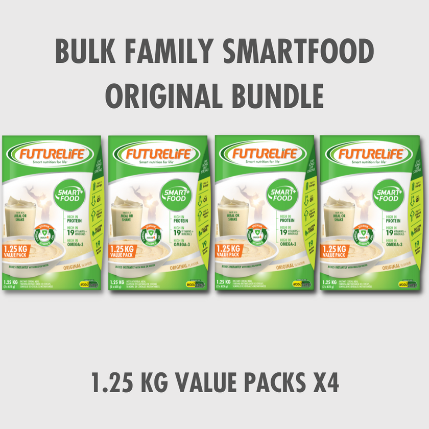 Futurelife Smartfood 1.25kg value packs bundle in green and white