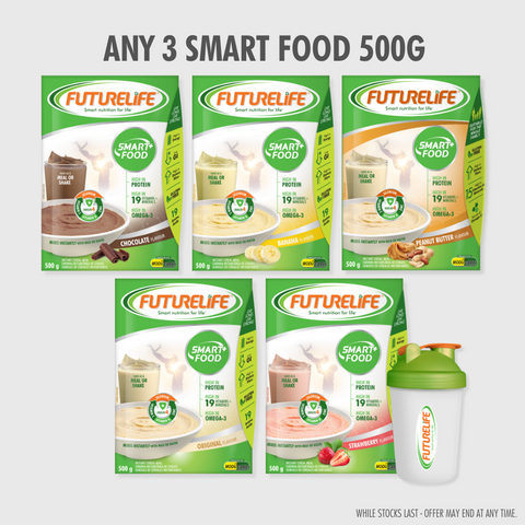 Smart food x3 + Shaker