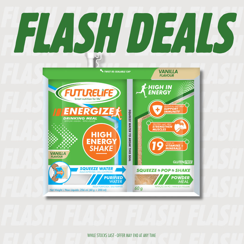 Flash Deal Energize High Energy Shake - Vanilla