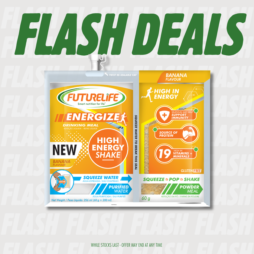 Flash Deal Energize High Energy Shake - Banana