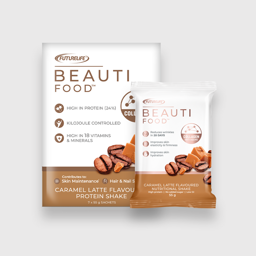 BEAUTI FOOD™ Shake - Caramel Latte / 7-day pack