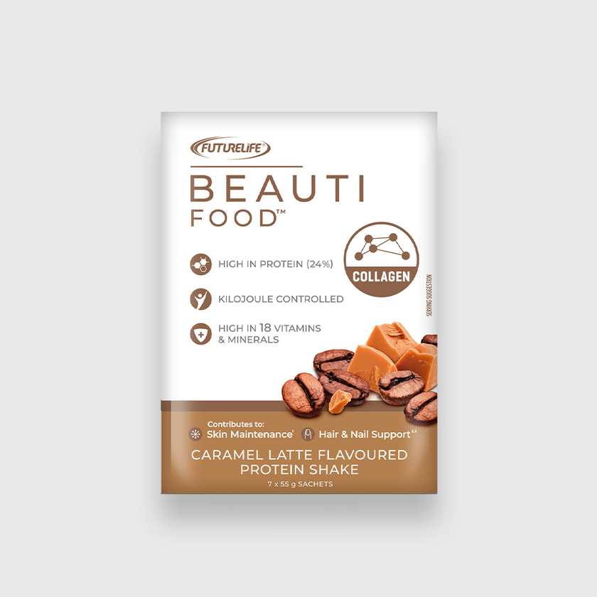 BEAUTI FOOD™ Shake - Caramel Latte / 7-day pack