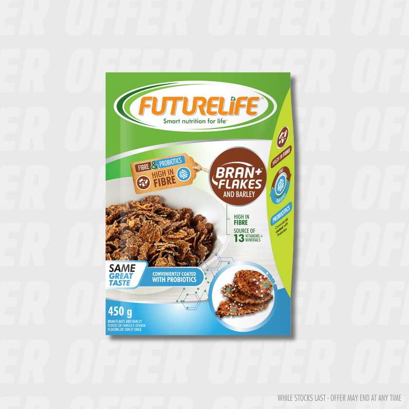 FUTURELIFE® Bran Flakes & Barley / 450g