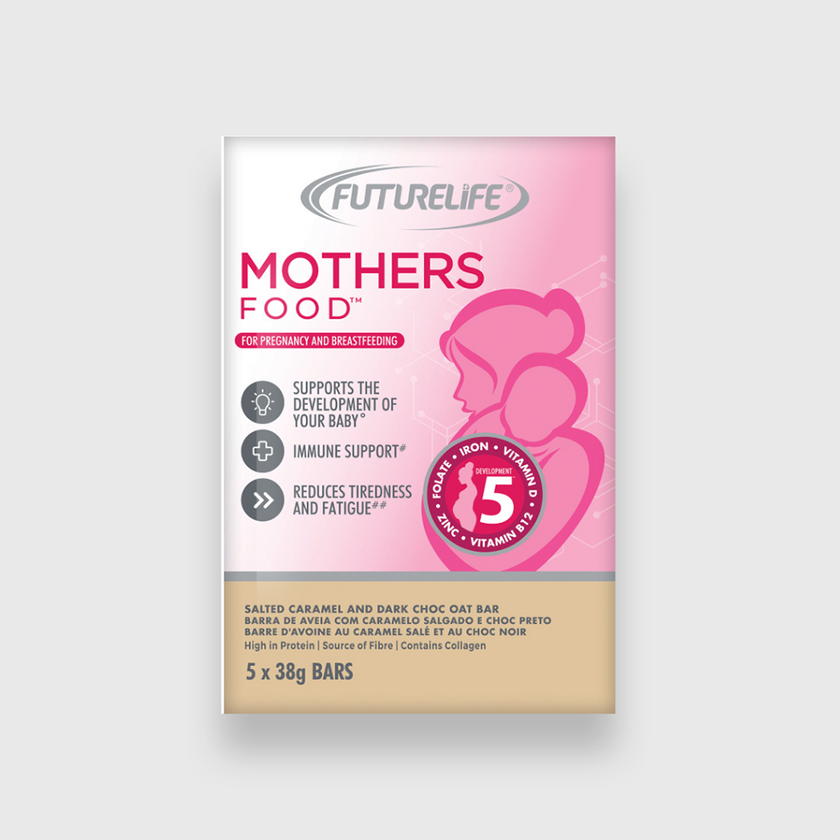 MOTHERS FOOD™ Bar - Salted Caramel & Dark Choc Multipack