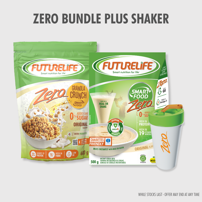 Zero Granola + Smart food Zero Original + Zero Shaker