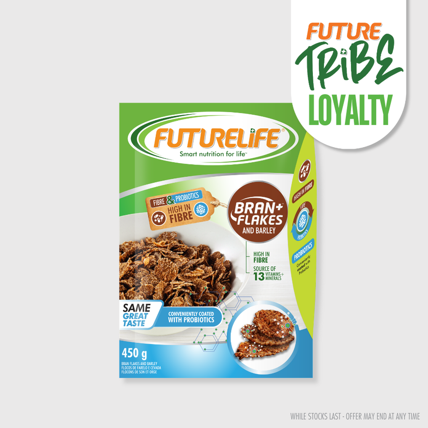 FUTURELIFE® Bran Flakes & Barley / 450g