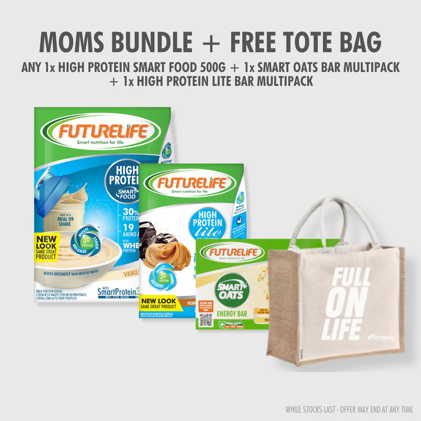 HIGH PROTEIN MOMS BUNDLE - VANILLA + PEANUT BUTTER + YOGHURT