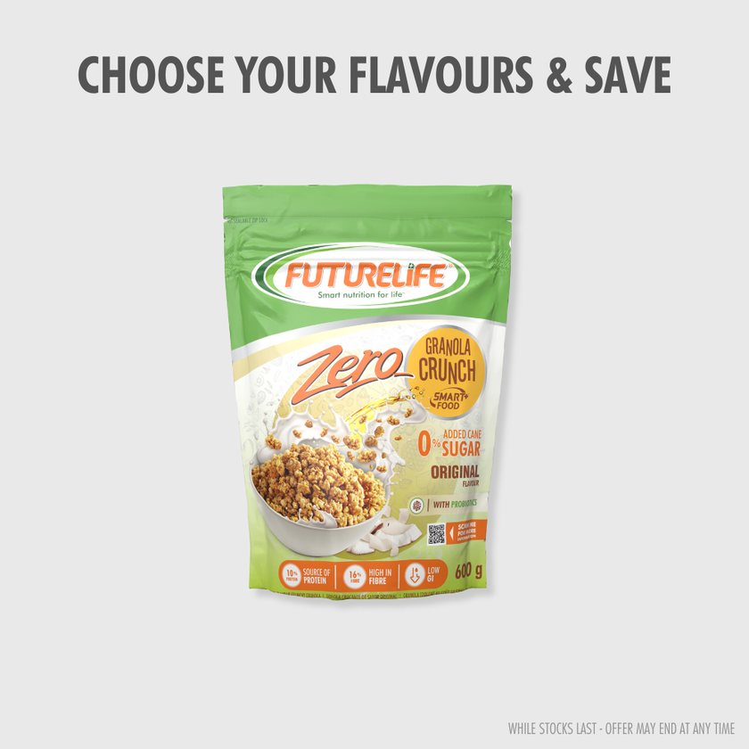 Futurelife Granola Crunch Smart food Zero Original 600g bag