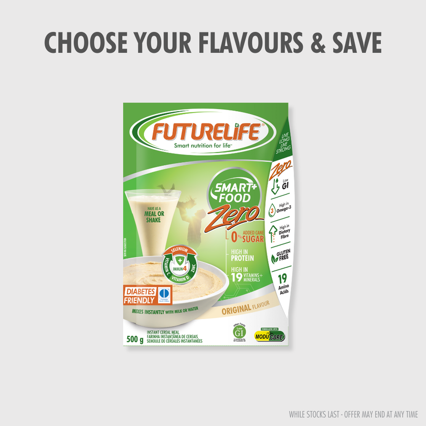 Futurelife Smartfood Zero Original protein powder 500g packet