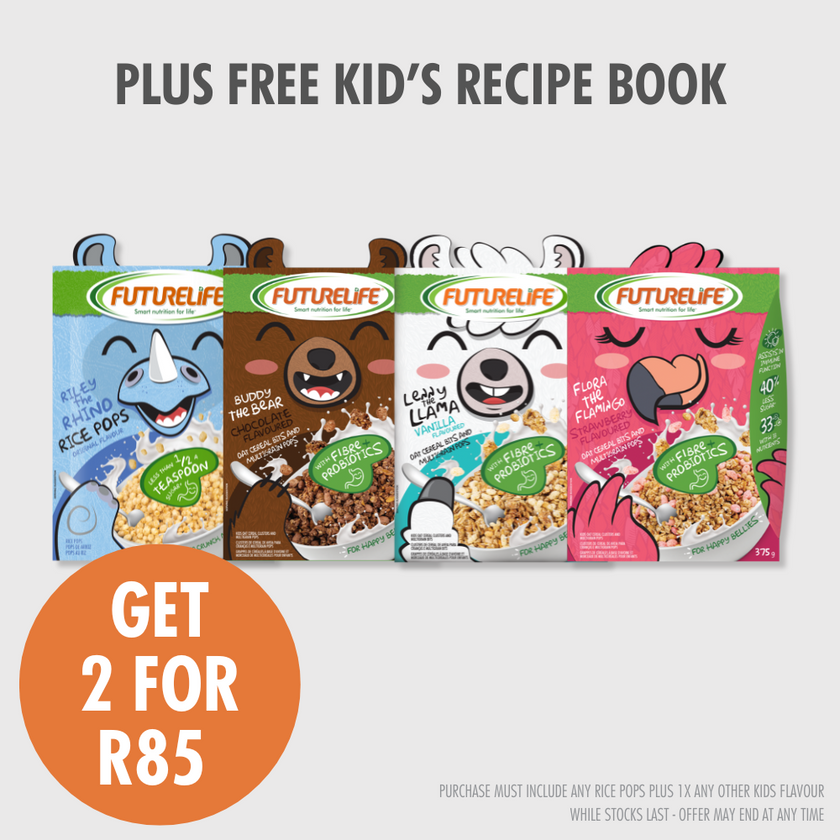 Kids + Rice Pops + Free Recipe Book