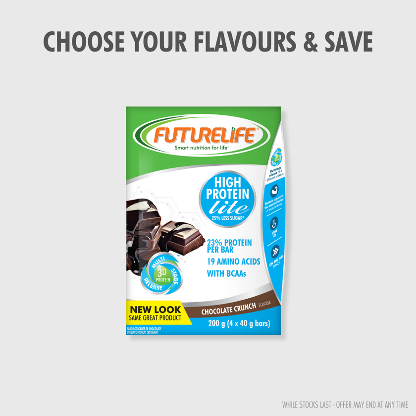 High Protein Lite Bar - Chocolate Crunch / Multipack