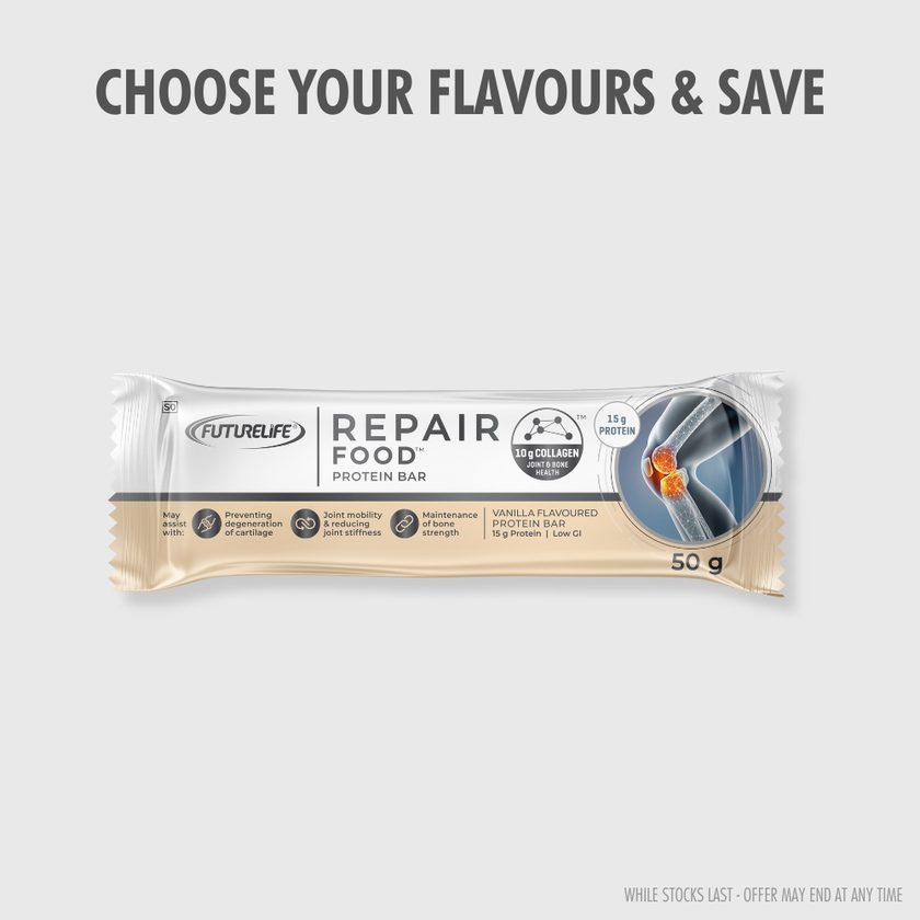 REPAIR FOOD™ Protein Bar - Vanilla / Single