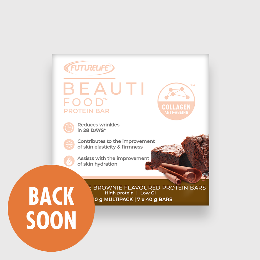 FUTURELIFE® BEAUTI FOOD™ Protein Bar - Chocolate Brownie / Single