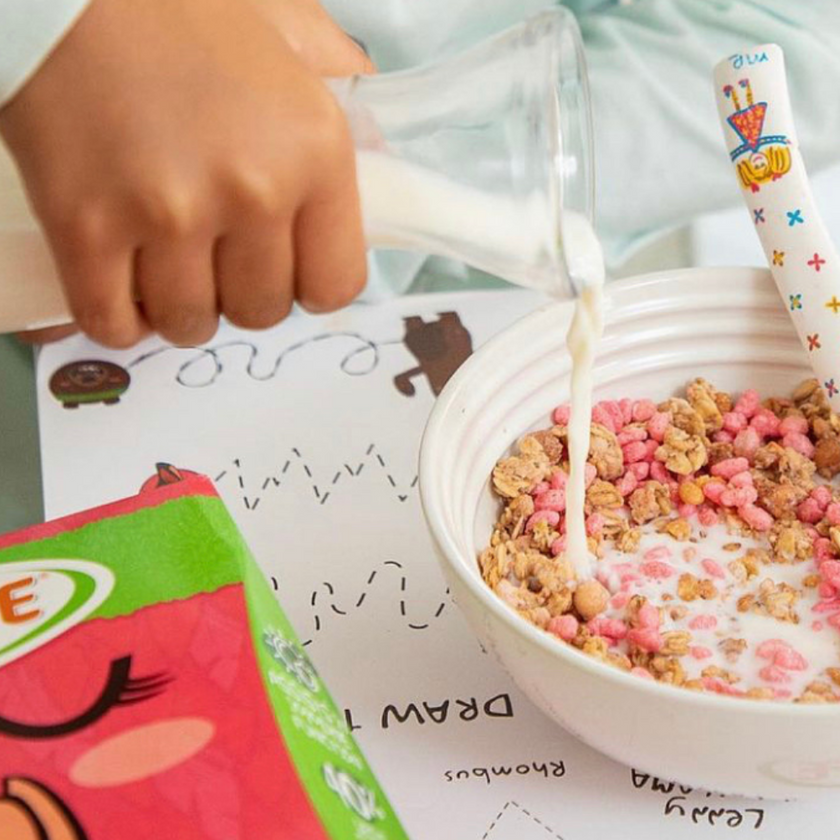 Kids Oat Cereal Bits and Multigrain Pops - Strawberry