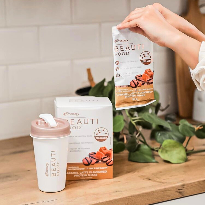 BEAUTI FOOD™ Shake - Caramel Latte / 7-day pack