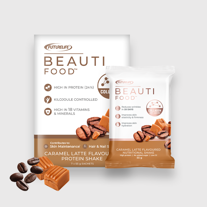 BEAUTI FOOD™ Shake - Caramel Latte / 7-day pack