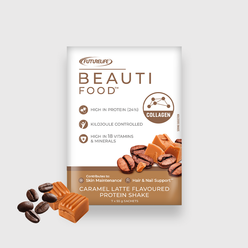 BEAUTI FOOD™ Shake - Caramel Latte / 7-day pack