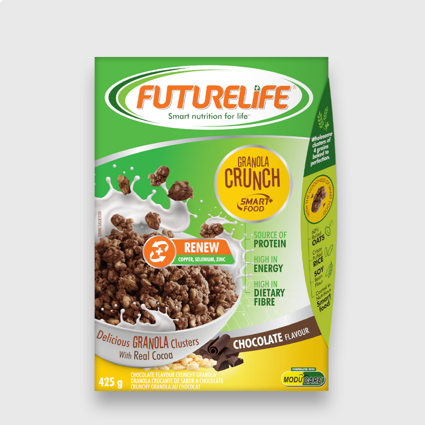 Futurelife Granola Crunch Smart food Chocolate Renew 425g bag