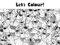 Hello kitty coloring book with cute characters and vibrant colors.