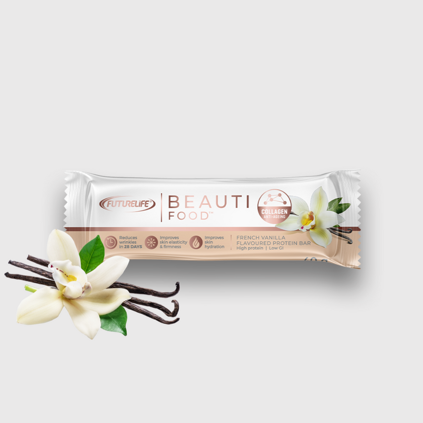 BEAUTI FOOD™ Protein Bar - French Vanilla / Single